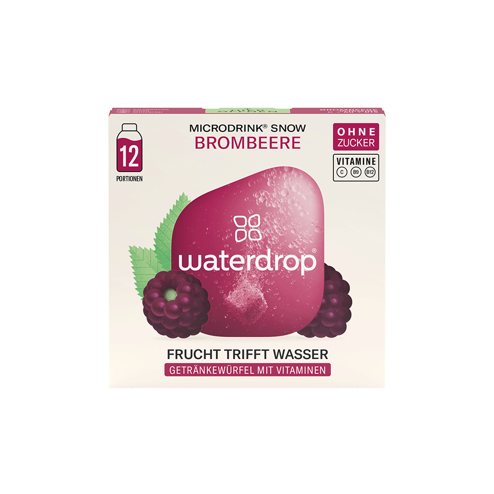 Bild: waterdrop Microdrink Snow Brombeere 