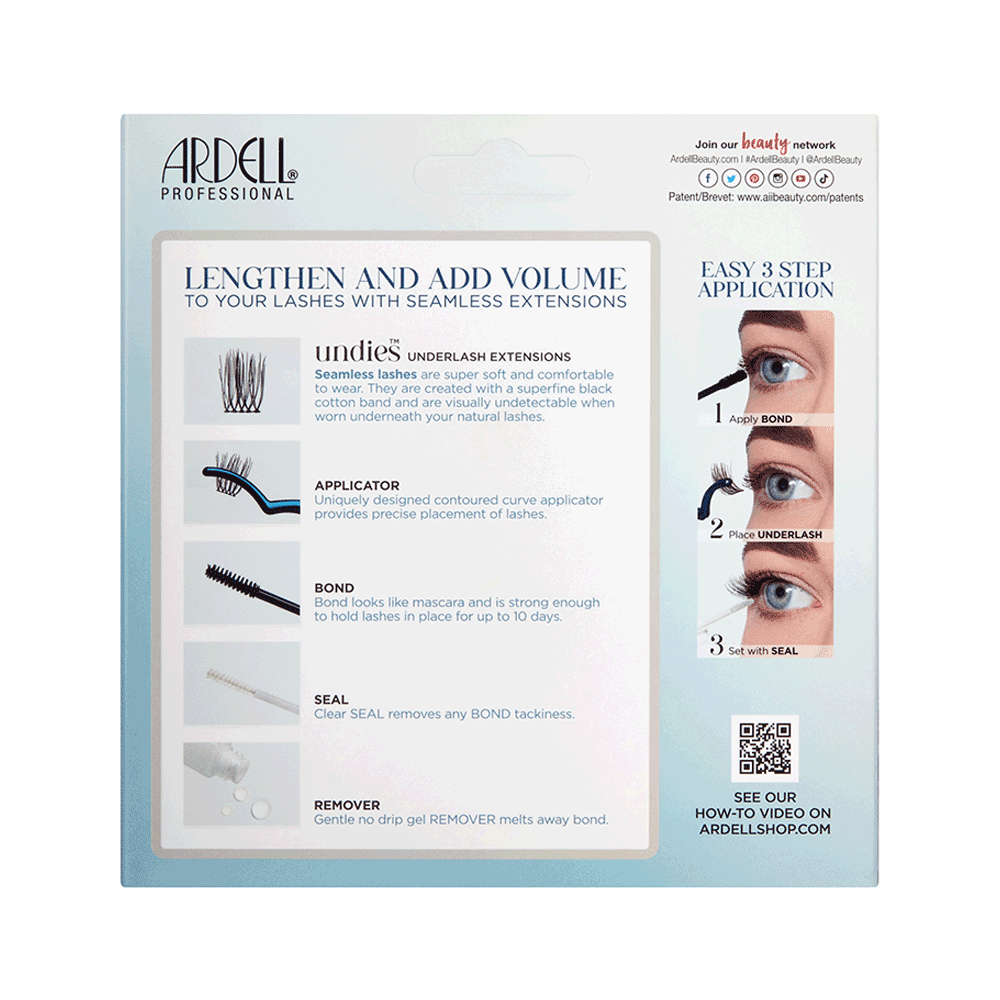 Bild: ARDELL Seamless Underlash Extensions 