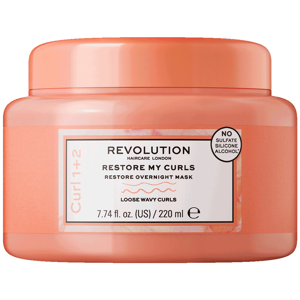 Bild: Revolution Haircare My Curls 1+2 Restore My Curls Overnight Maske 