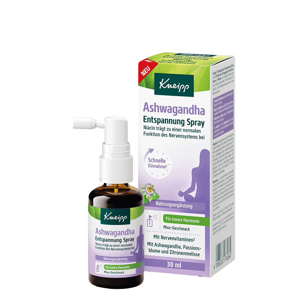 Bild: Kneipp Ashwagandha Entspannung Spray 