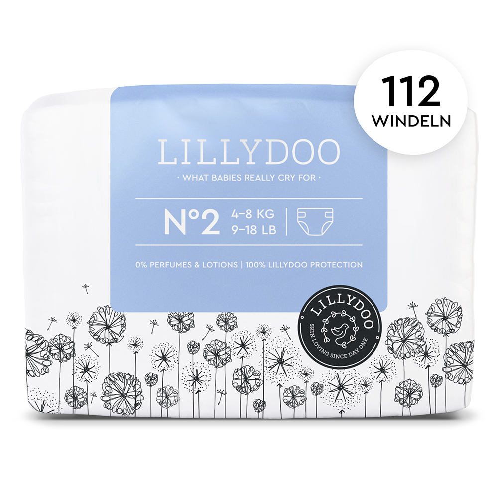 Bild: LILLYDOO 1/2 Monatsbox Windeln N°2, 4 kg - 8 kg 