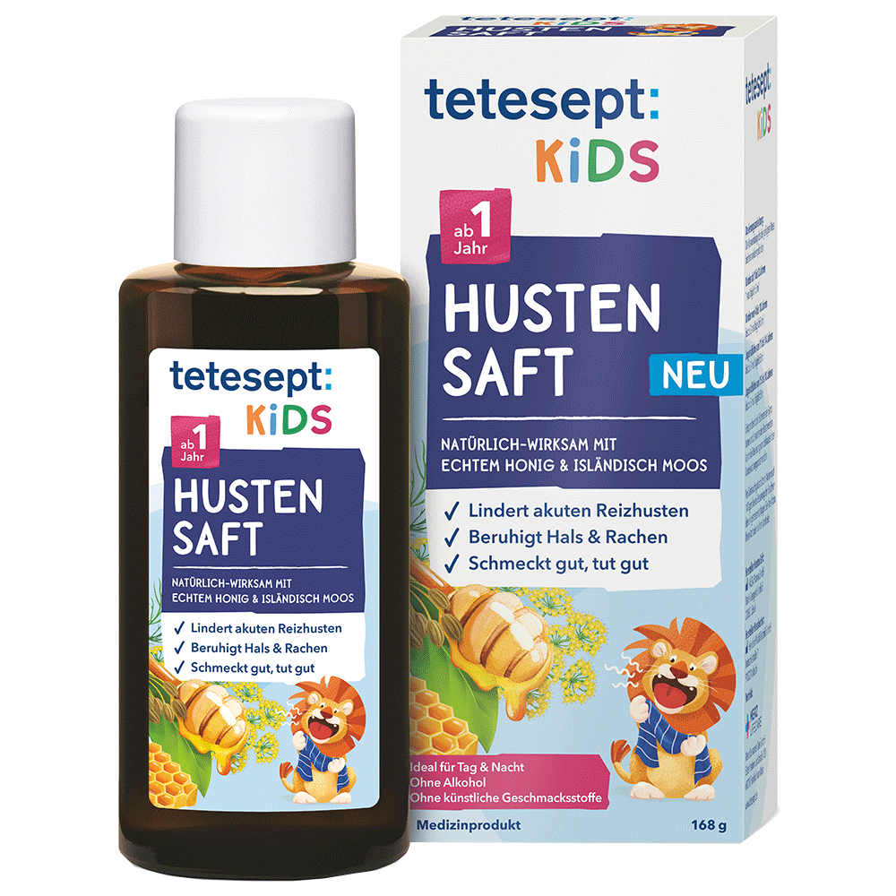 Bild: tetesept: Kids Hustensaft 