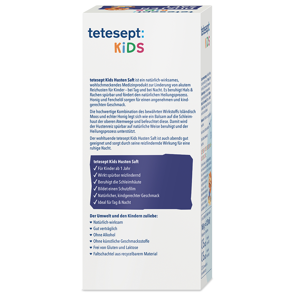 Bild: tetesept: Kids Hustensaft 