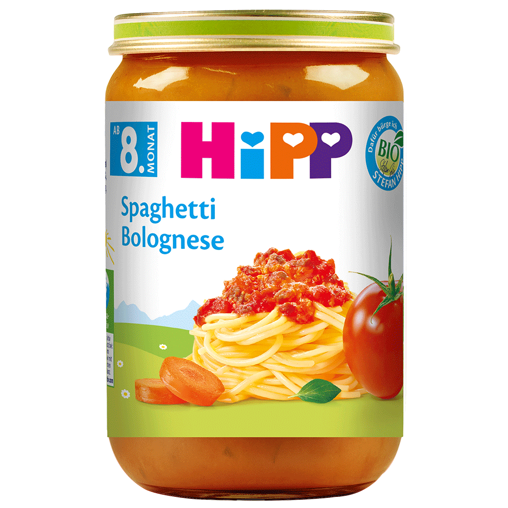 Bild: HiPP Spaghetti Bolognese 