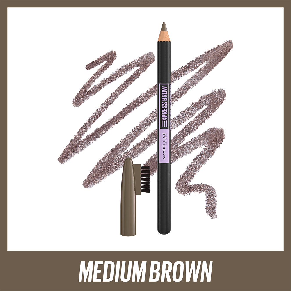 Bild: MAYBELLINE Express Brow Shaping Pencil Medium Brown