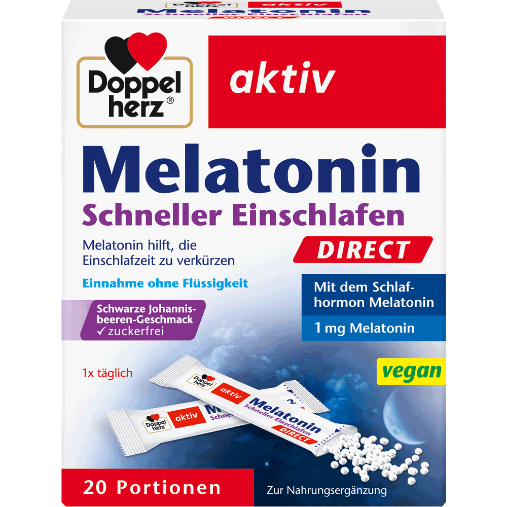 Bild: DOPPELHERZ Melatonin Direct 