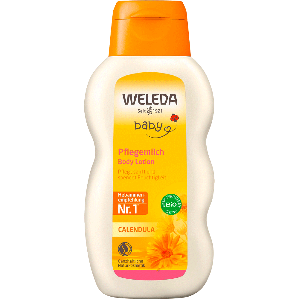 Bild: WELEDA Calendula Baby Pflegemilch 