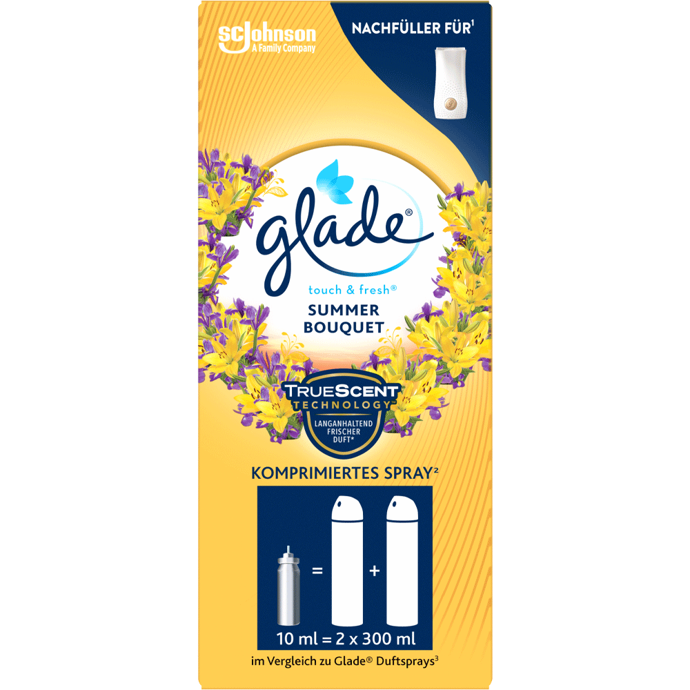 Bild: Glade Touch & Fresh Summer Bouquet Nachfüllung 