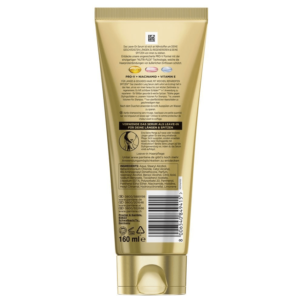 Bild: PANTENE PRO-V Unendlich Lang Leave-On Haarserum 