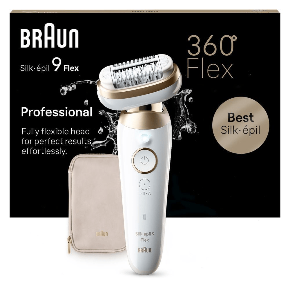 Bild: Braun Silk-épil 9 Flex 9-011 Weiß/Gold 