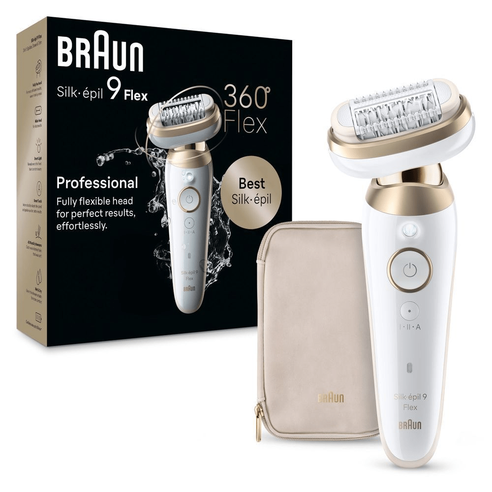 Bild: Braun Silk-épil 9 Flex 9-011 Weiß/Gold 