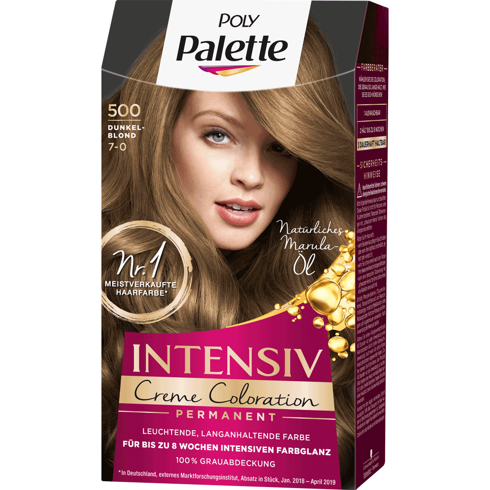 Bild: POLY Palette Intensiv Creme Coloration dunkelblond