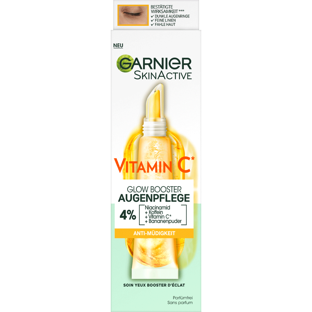 Bild: GARNIER SKIN ACTIVE Augenpflege Vitamin C 