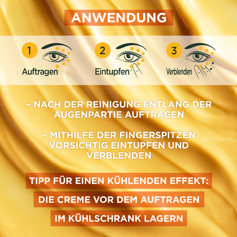 Bild: GARNIER SKIN ACTIVE Augenpflege Vitamin C 