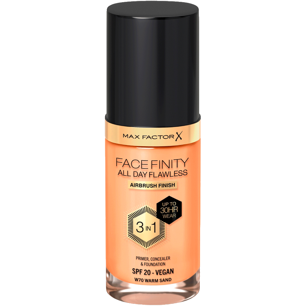 Bild: MAX FACTOR Facefinity All day flawless 3in1 Foundation warm sand