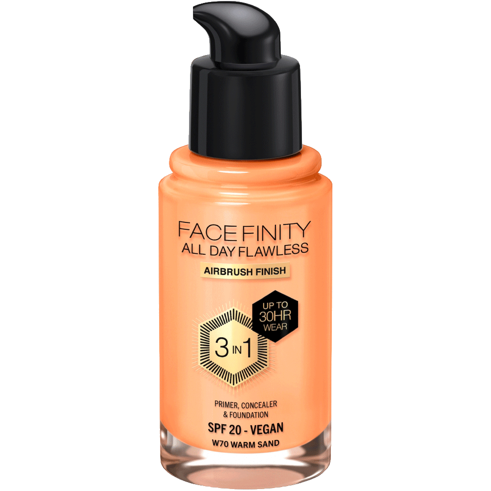 Bild: MAX FACTOR Facefinity All day flawless 3in1 Foundation warm sand