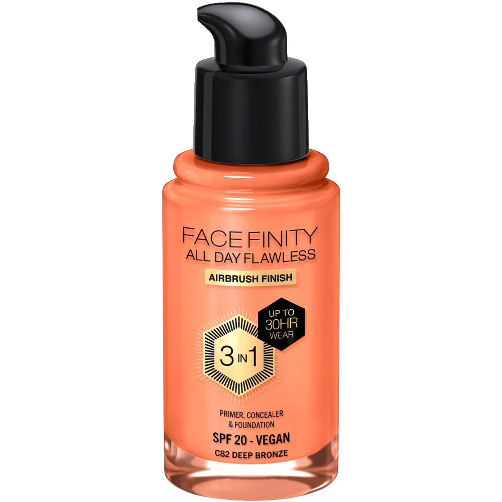 Bild: MAX FACTOR Facefinity All day flawless 3in1 Foundation deep bronze