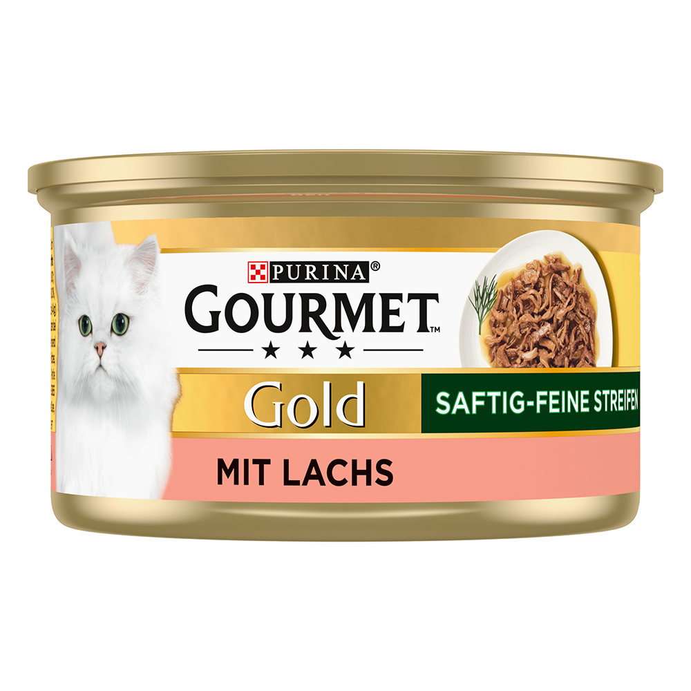 Bild: Purina Gourmet Gold mit Lachs 