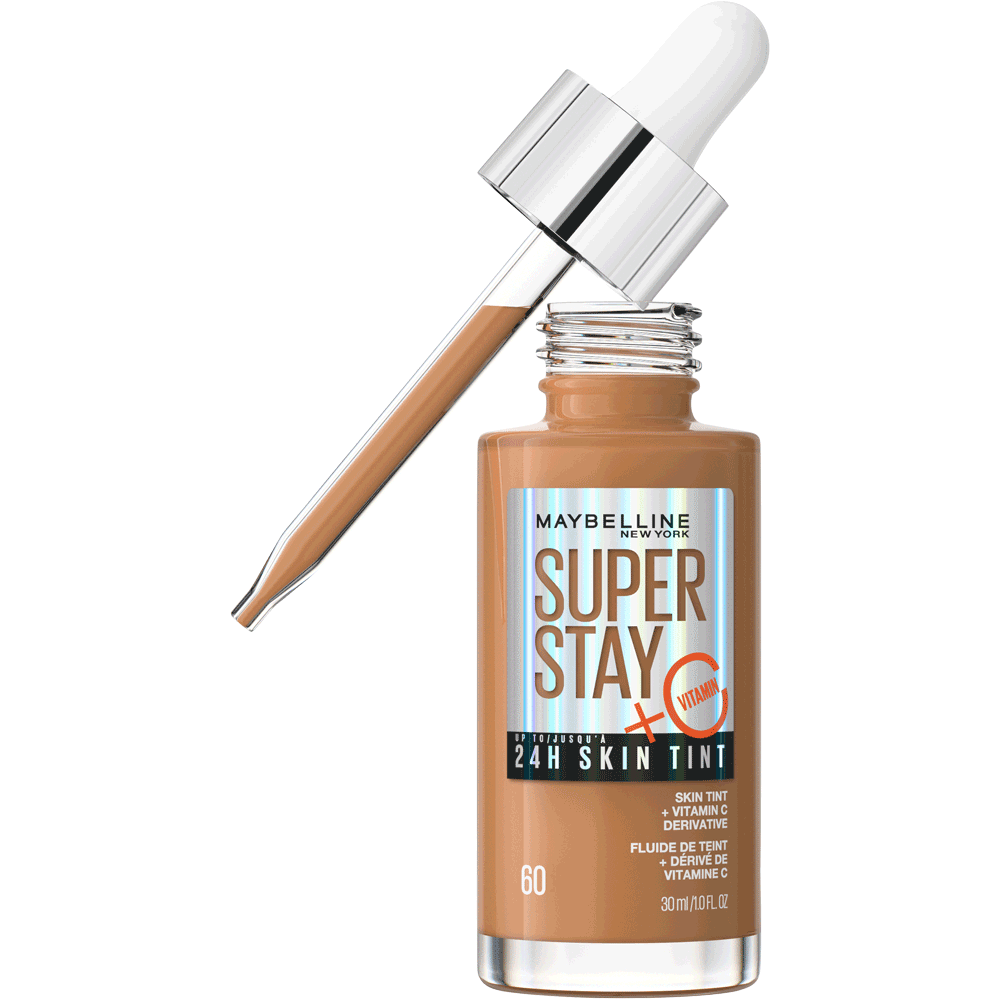 Bild: MAYBELLINE Super Stay 24H Skin Tint Foundation caramel