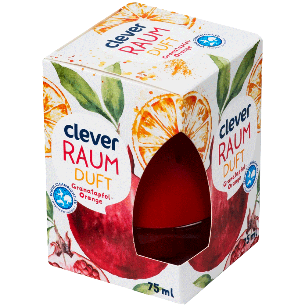 Bild: clever Raumduft Granatapfel Orange 