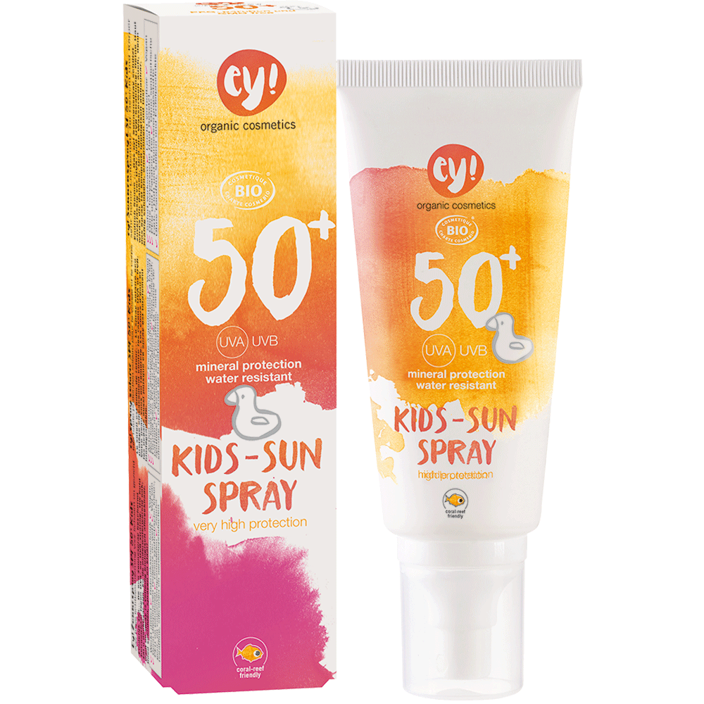 Bild: EY! Sonnenspray Kinder LSF 50+ 