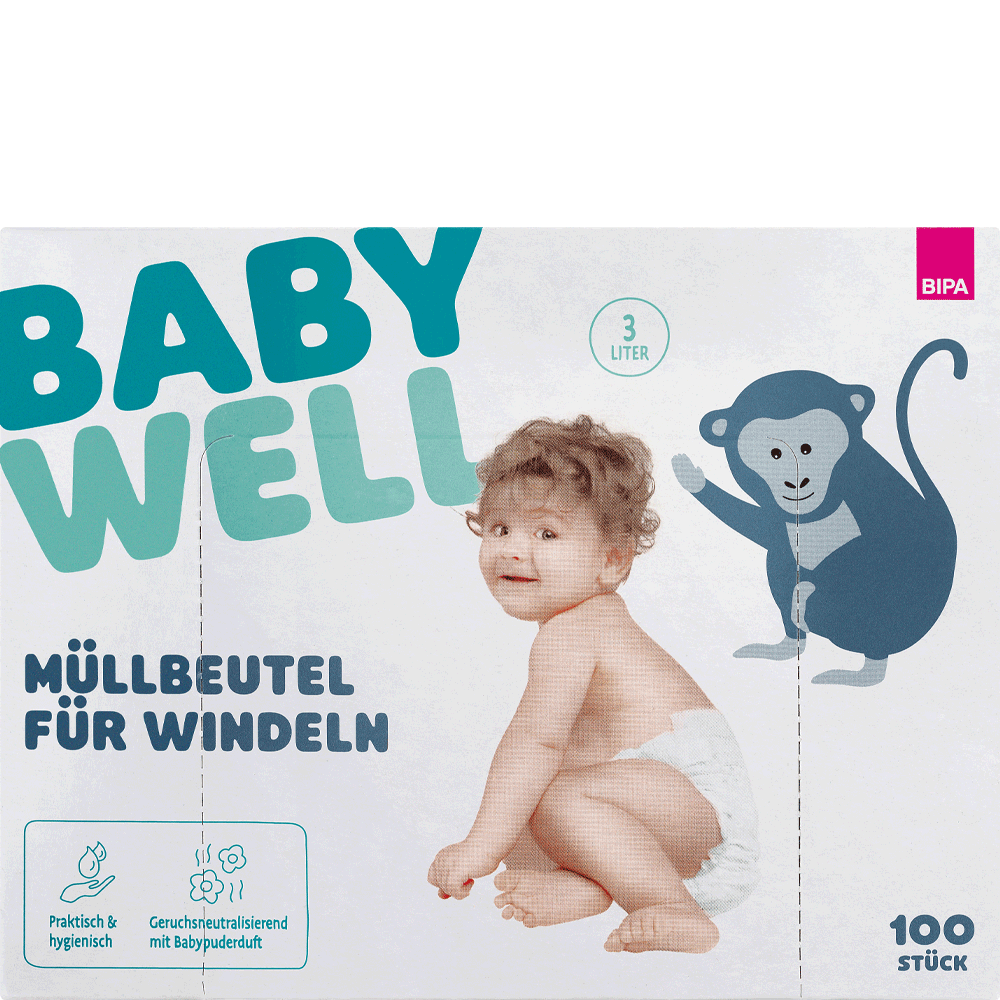 Bild: BABYWELL Müllsäcke für Windeln 