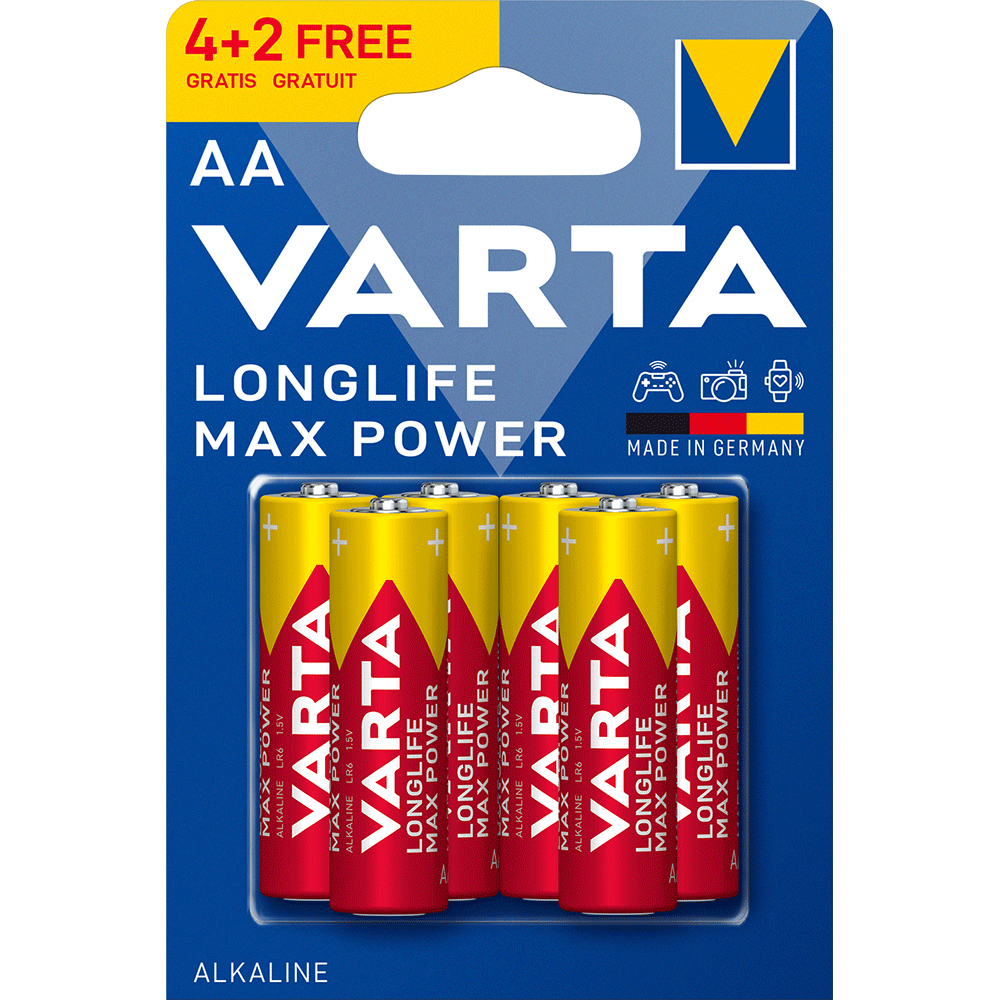 Bild: Varta Longlife Max Power AA 