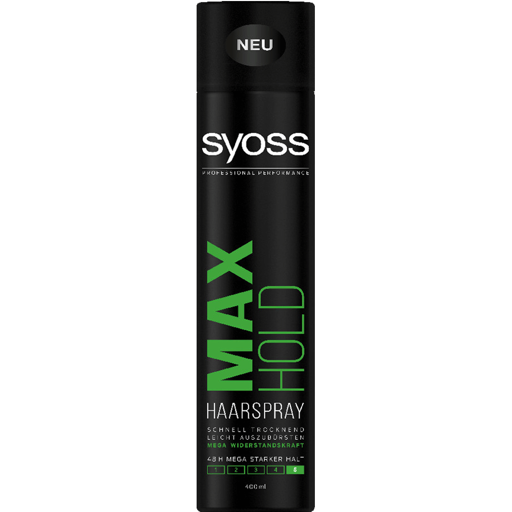 Bild: syoss Max Hold Haarspray 