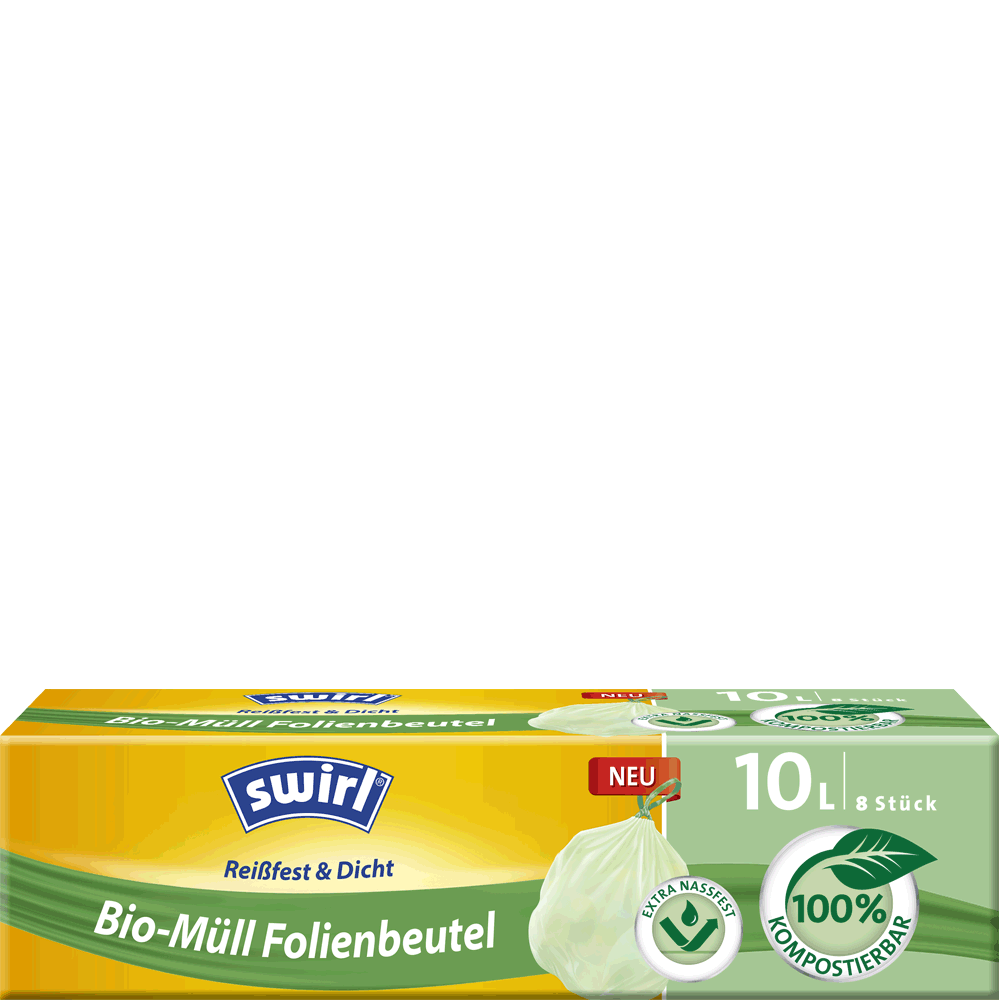 Bild: swirl Bio-Müll Folienbeutel 10 Liter 