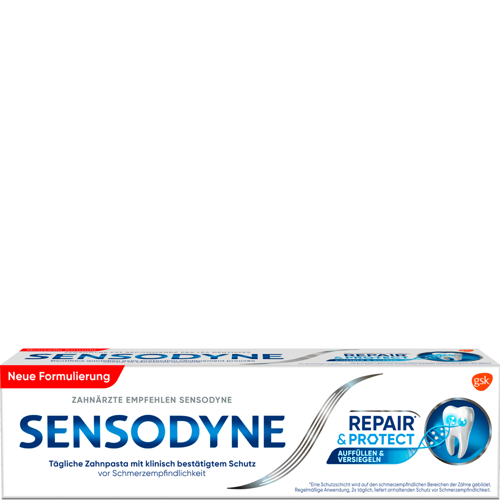 Bild: SENSODYNE Repair & Protect Zahncreme 