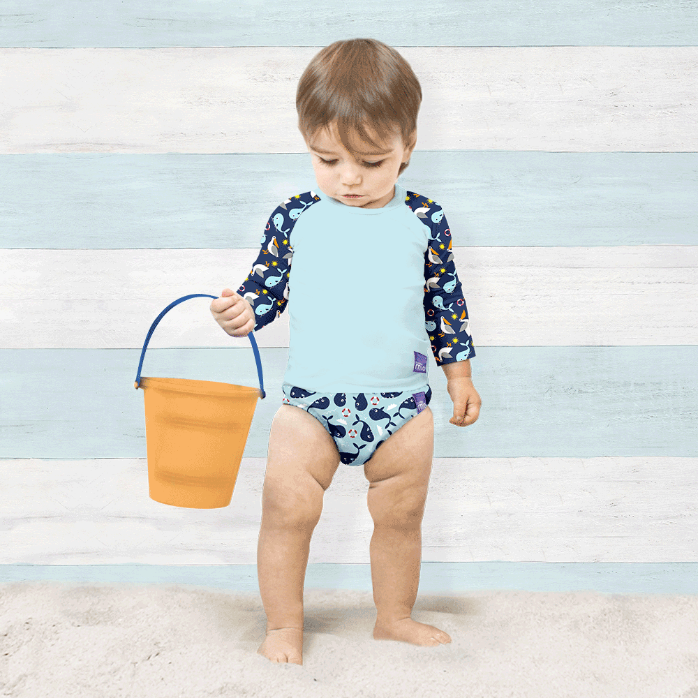 Bild: bambino mio Schwimmshirt Nautisch 1-2 Jahre 