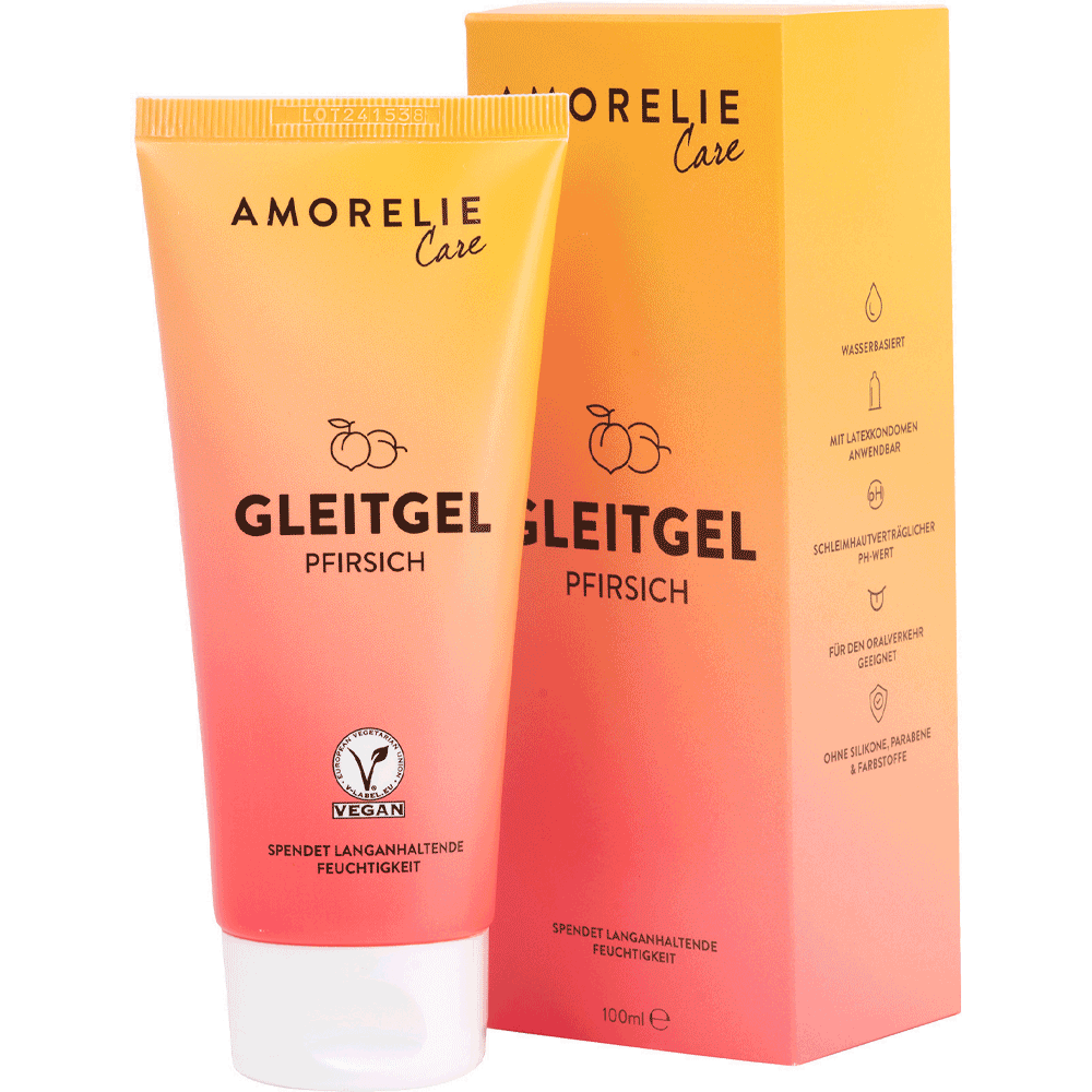 Bild: AMORELIE Gleitgel Pfirsich 