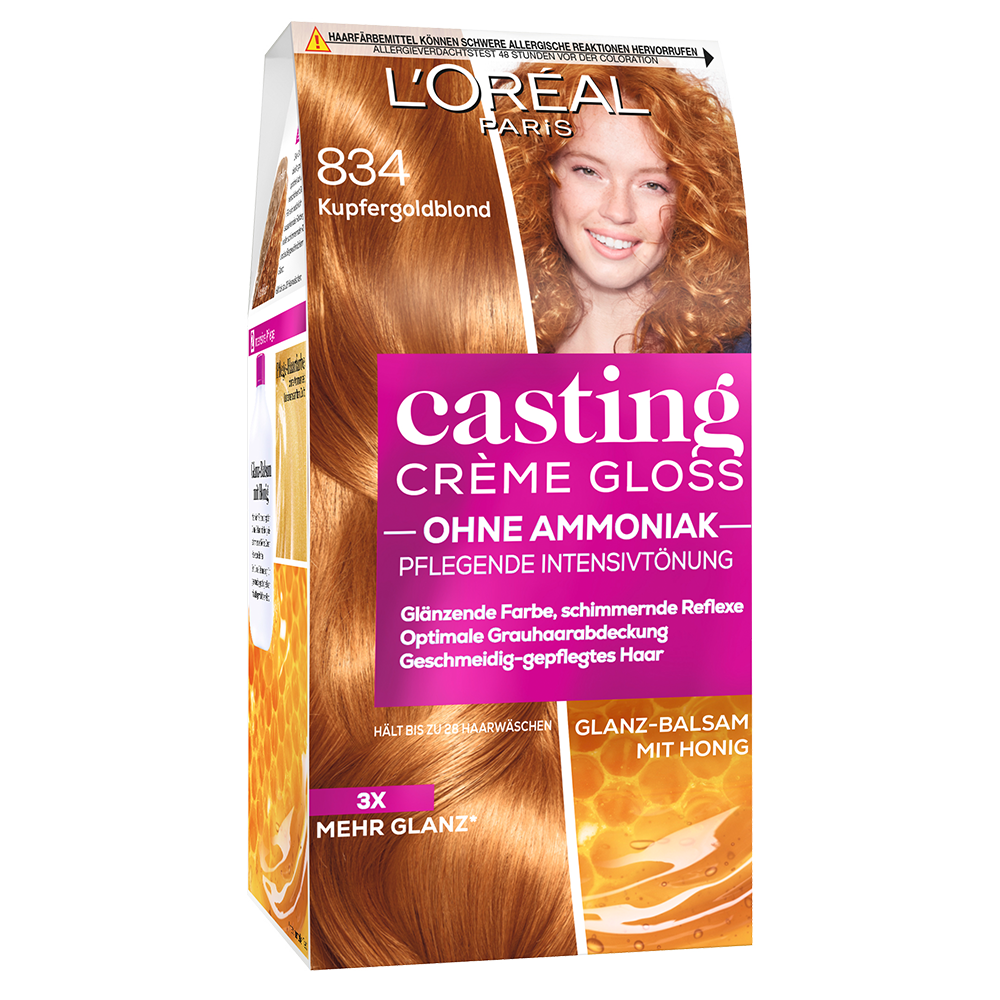 Bild: L'ORÉAL PARIS CASTING Crème Gloss kupfergoldblond