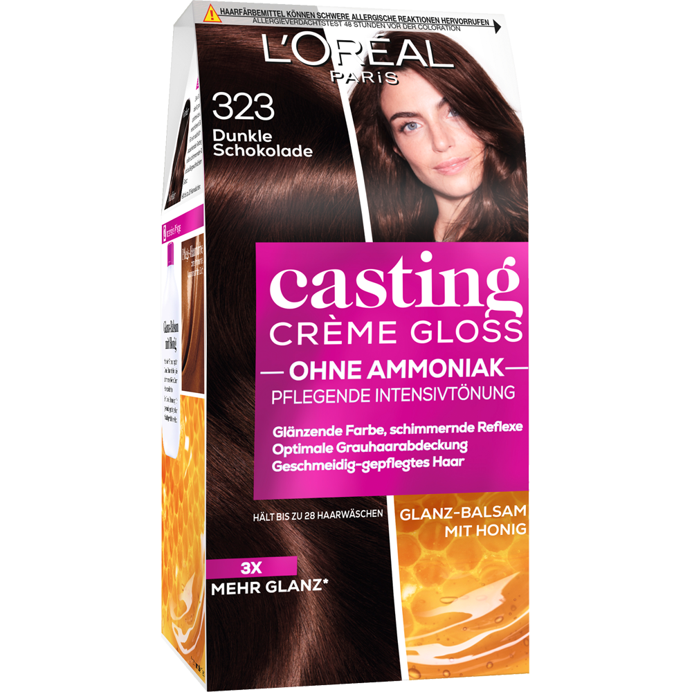 Bild: L'ORÉAL PARIS CASTING Crème Gloss dunkle schokolade