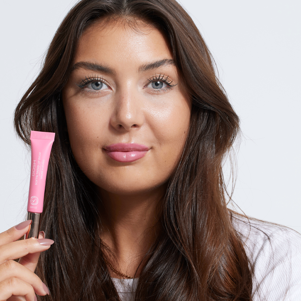 Bild: GOSH Soft'n Tinted Lip Balm pink rose