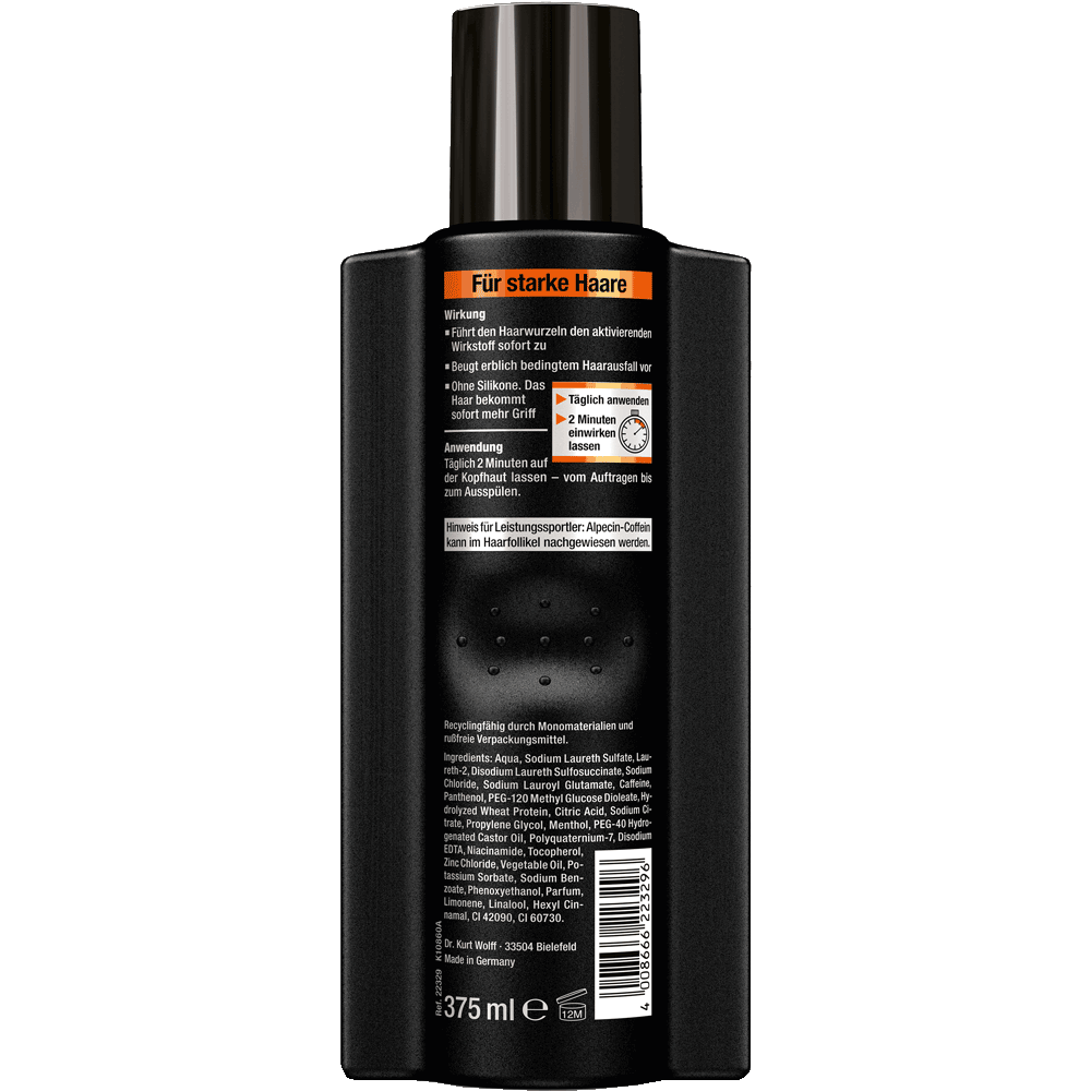 Bild: Alpecin Shampoo Coffein C1 Black Edition 