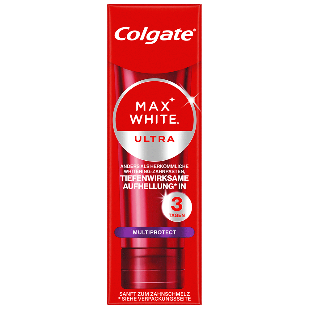 Bild: Colgate Max White Zahnpasta Ultra Multi Protect 