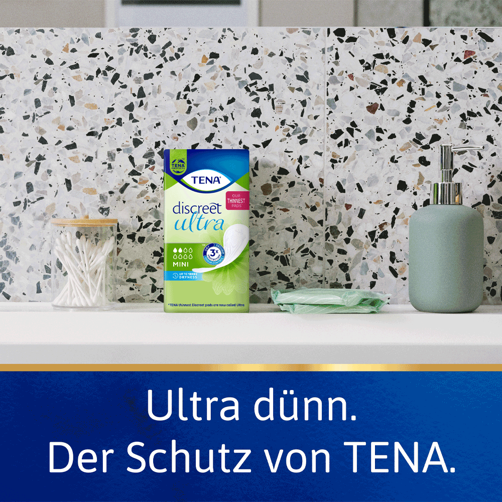 Bild: TENA Discreet Einlagen Ultra Mini 