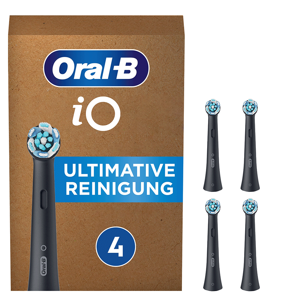 Bild: Oral-B iO Black Ultimative Reinigung Aufsteckbürsten 