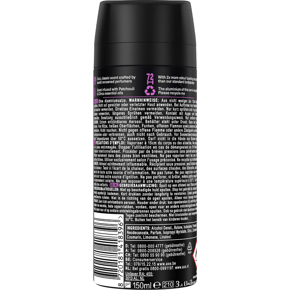 Bild: AXE Deo Spray Purple Patchouli 