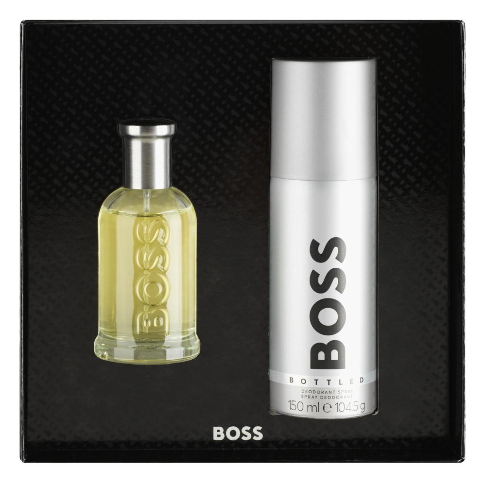 Bild: Hugo Boss Boss Bottled Geschenkset Eau de Toilette 50 ml + Deospray 150 ml 