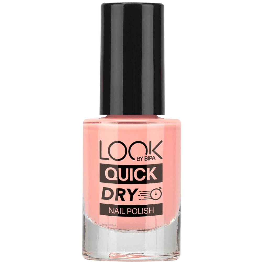 Bild: LOOK BY BIPA Quick Dry Nail Polish kimsey rosa