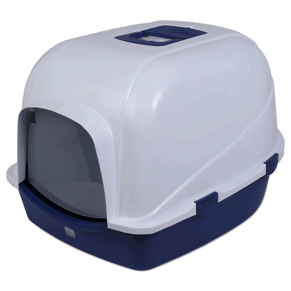 Bild: Europet-Bernina Katzentoilettenhaus Eco Jumbo blau