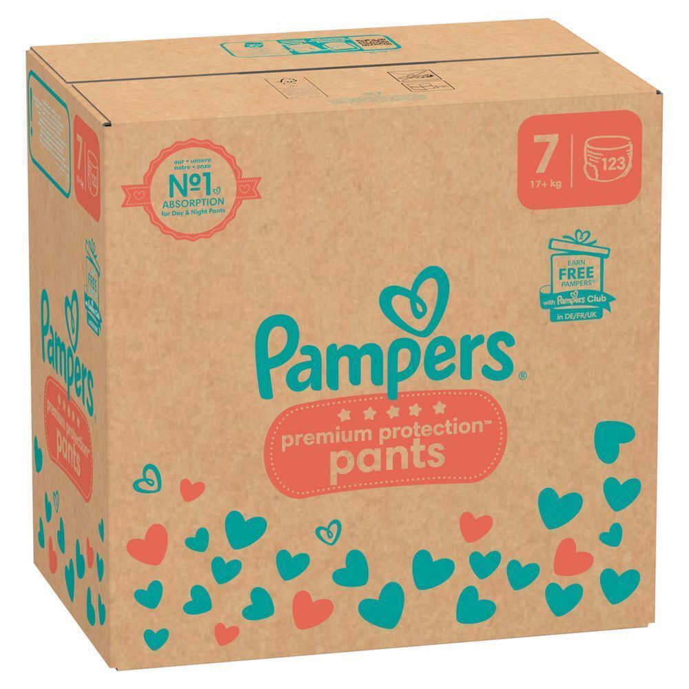 Bild: Pampers Premium Protection Pants Größe 7, BIG PACK 