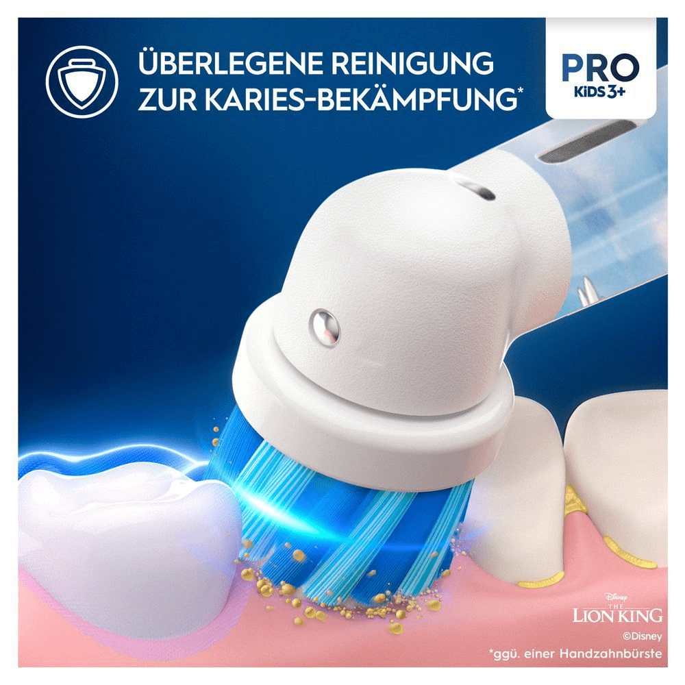 Bild: Oral-B Pro Kids König der Löwen Aufsteckbürsten für elektrische Zahnbürste 