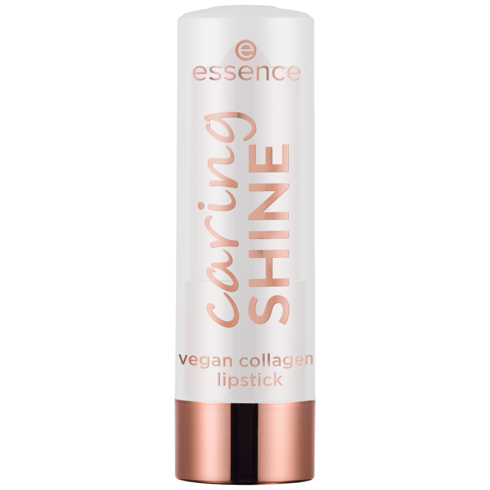 Bild: essence Lippenstift Caring Shine Vegan Collagen my chioce