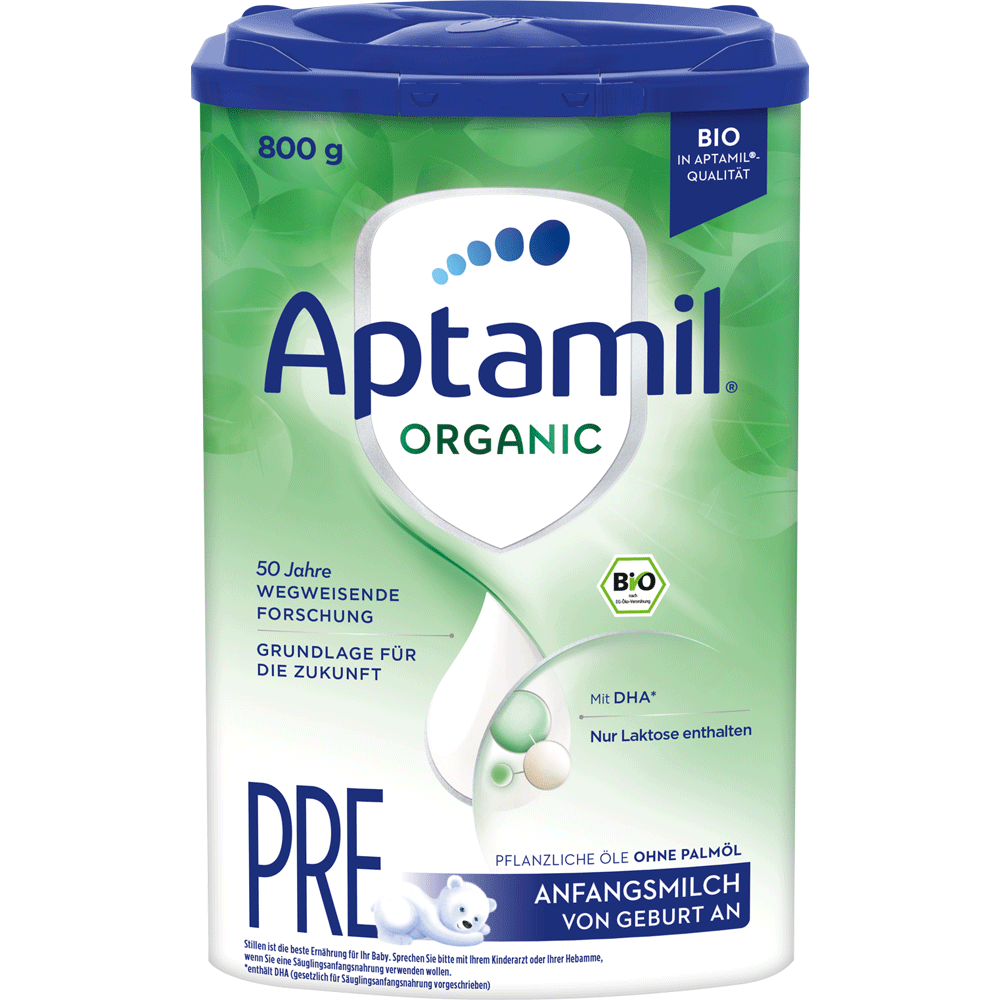 Bild: Aptamil Pre Organic (BIO), Anfangsmilch 