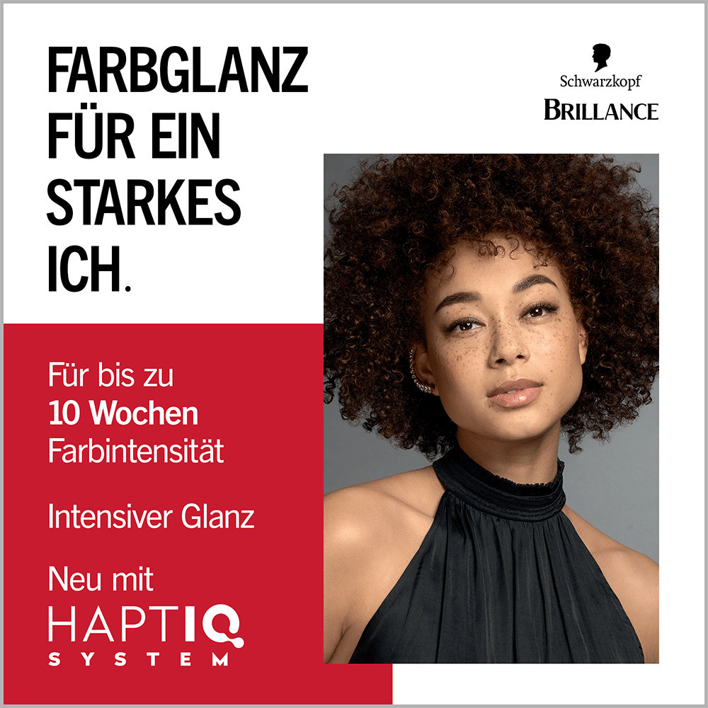 Bild: Schwarzkopf BRILLANCE Intensiv-Color-Creme samtbraun