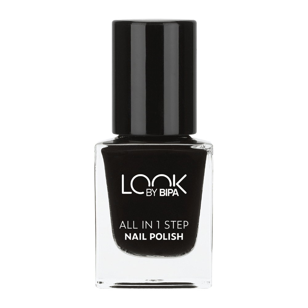 Bild: LOOK BY BIPA All in 1 Step Nagellack back to black