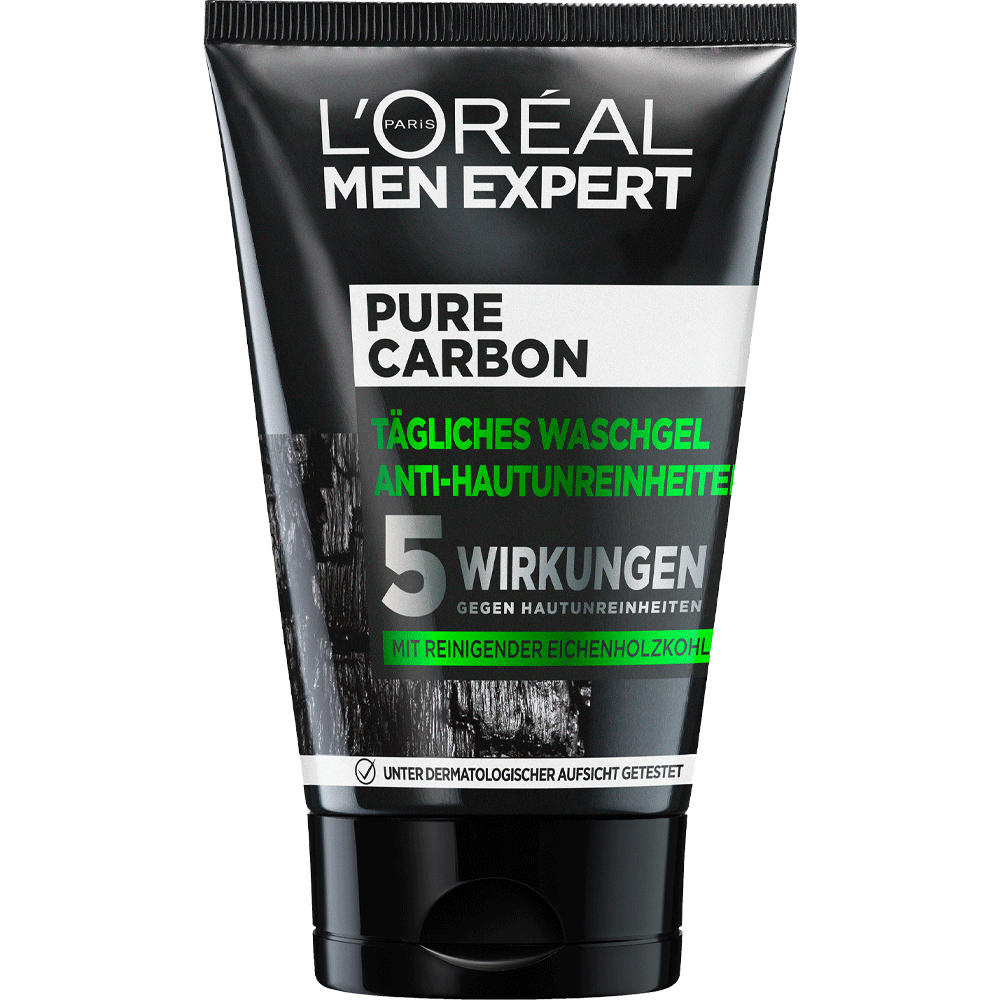 Bild: L'ORÉAL PARIS MEN EXPERT Pure Carbon Waschgel Anti-Hautunreinheiten 